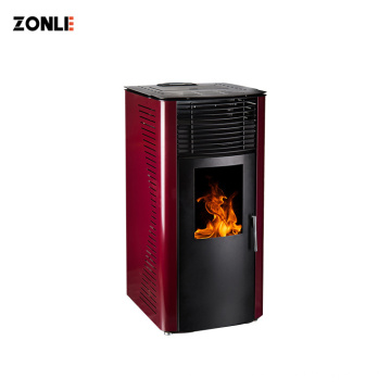 Ningbo Modern Mobile Black Cast Iron Wood Rustic Wholesale China Pellet Stove, Mobile Wood Pellet Heater